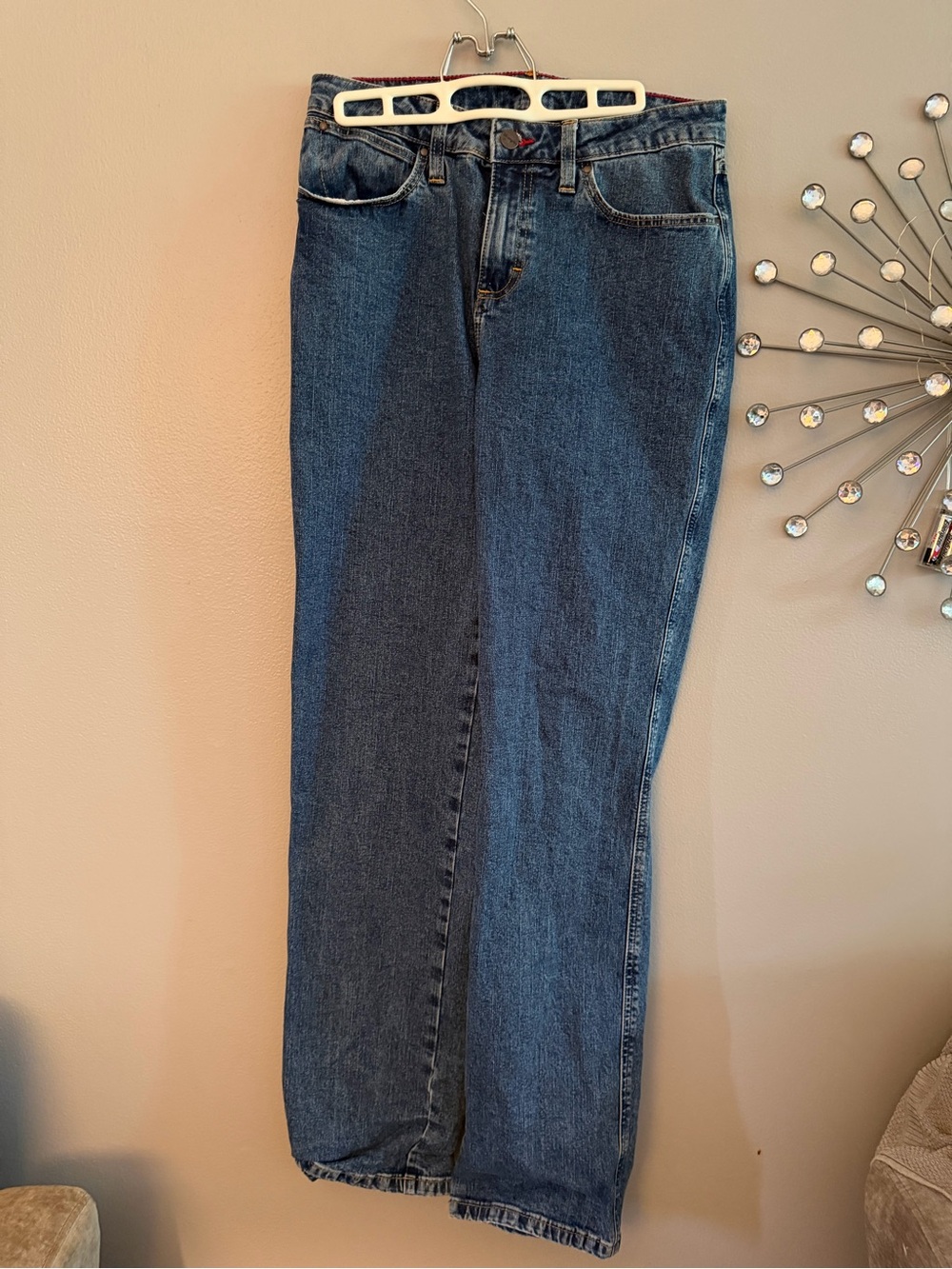 Wrangler Women's Straight-Leg Jeans - Dark Blue Wash